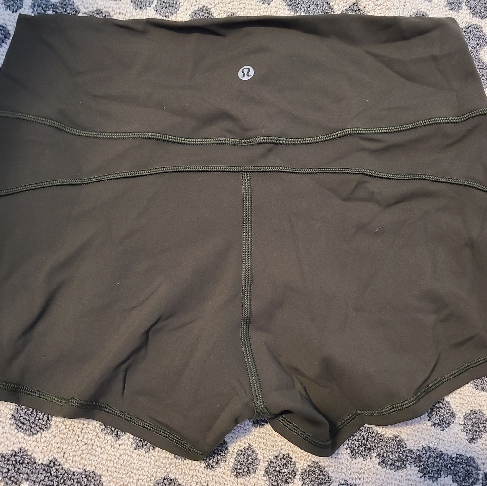 Lululemon Olive green  shorts 12
